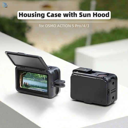 Action 5 Pro/4/3 Camera Cage Extension Frame Sunshade